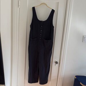 Marine Layer Linen Denim Romper